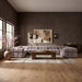 Meridian Furniture - Orin Taupe Velvet Performance Fabric Upholstered 7 pc. Sectional - 671Taupe-Sec7G - GreatFurnitureDeal