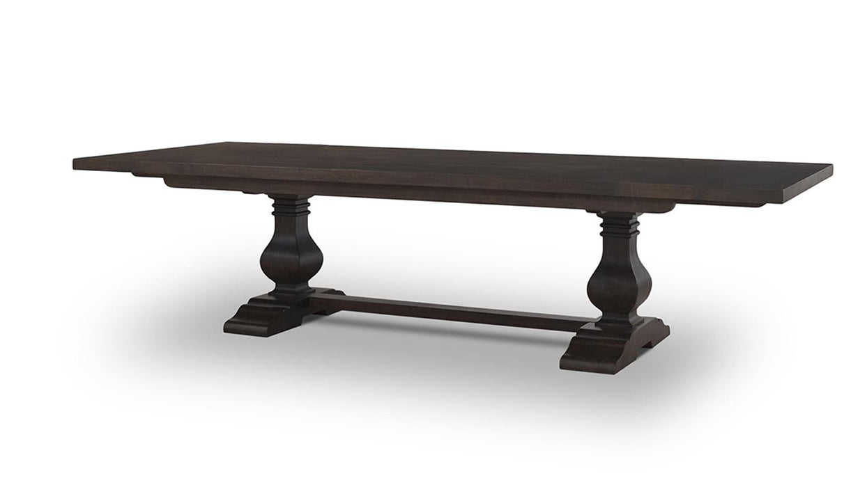 Bramble - Trestle Extension Table 96'' extends to 120'' w/o Grooves - BR-67486