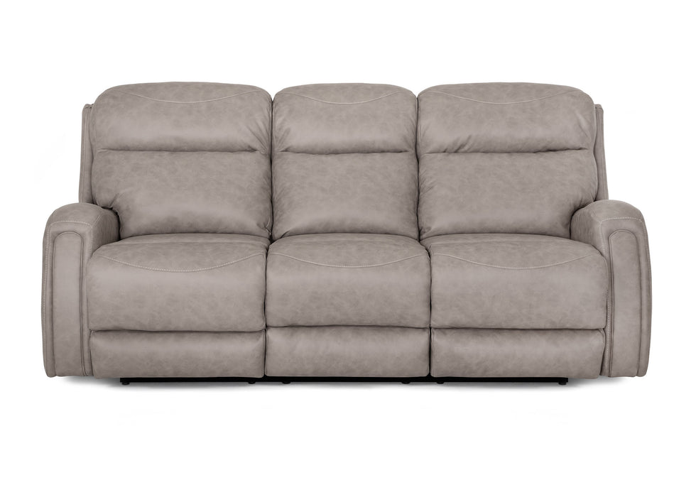 Franklin Furniture - Bridger 2 Piece Reclining Sofa Set in Faulkner Marble - 67942-67934-MARBLE