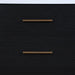 Meridian Furniture - Oakwell 36" Black Engineered Stone And Solid Wood Bathroom Vanity - 679Black-36 - GreatFurnitureDeal