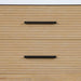 Meridian Furniture - Oakwell 36" Natural Engineered Stone And Solid Wood Bathroom Vanity - 679Natural-36 - GreatFurnitureDeal