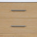 Meridian Furniture - Oakwell 36" Natural Engineered Stone And Solid Wood Bathroom Vanity - 679Natural-36 - GreatFurnitureDeal