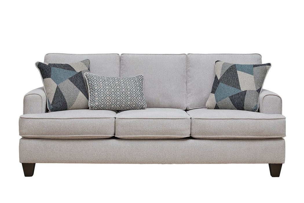 Southern Home Furnishings - Arias Sleeper Sofa in Ash - 68-04KP Arias Ash Sleeper Sofa