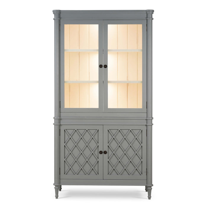 Bramble - Kelly Display Cabinet w/ 3 LED - BR-68054 - GreatFurnitureDeal