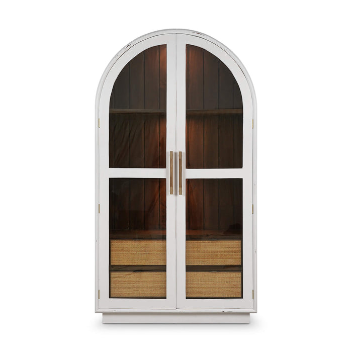 Bramble - Vannes Display Cabinet w/ 3 LED - BR-68055 - GreatFurnitureDeal