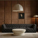 Meridian Furniture - Tuft 128" Black Velvet Upholstered 4pc. Sofa - 680Black-S128 - GreatFurnitureDeal