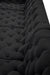 Meridian Furniture - Tuft 157" Black Velvet Upholstered 7pc. Sectional - 680Black-Sec7A - GreatFurnitureDeal