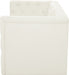 Meridian Furniture - Tuft 70" Cream Velvet Upholstered 2pc. Loveseat - 680Cream-S70 - GreatFurnitureDeal