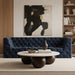 Meridian Furniture - Tuft 99" Navy Velvet Upholstered 3pc. Sofa - 680Navy-S99 - GreatFurnitureDeal