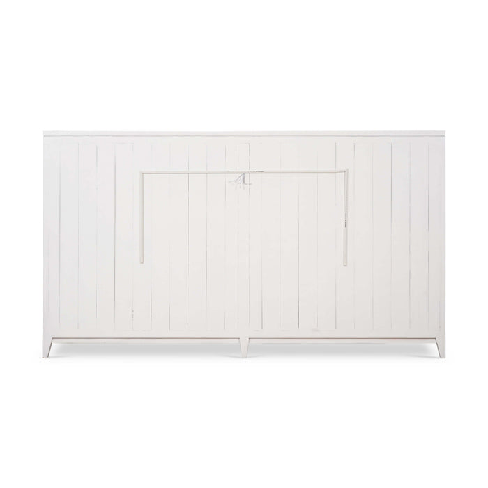 Bramble - Paris Sideboard w/ 2 Drawers Glass Shelves w/ 2 LED - BR-68366 - GreatFurnitureDeal