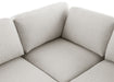 Meridian Furniture - Beckham 114" Beige Linen Textured Fabric Upholstered 6pc. Sectional - 681Beige-Sec6A - GreatFurnitureDeal