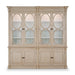Bramble - Fiona 2 Piece Display Cabinet w/ Glass Shelves and LED Lights - BR-68209 - GreatFurnitureDeal