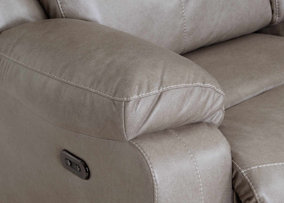 Franklin Furniture - 682 Culver 2 Piece Power Reclining Sofa Set in Rogue Sterling - 68247-68235-STERLING