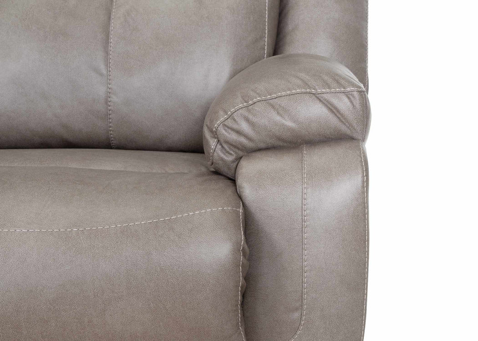 Franklin Furniture - 682 Culver 2 Piece Power Reclining Sofa Set in Rogue Sterling - 68247-68235-STERLING