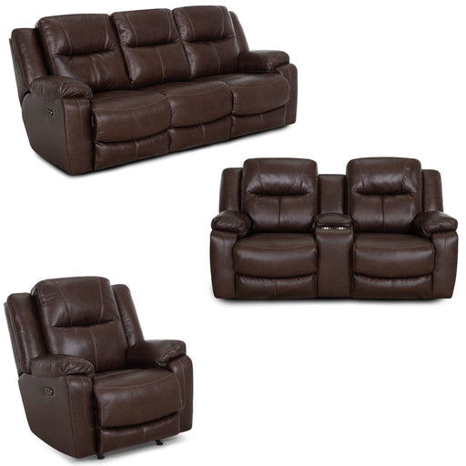 Franklin Furniture - 682 Culver 3 Piece Power Reclining Sofa Set in Rogue Espresso - 68247-68235-6582-ESPRESSO - GreatFurnitureDeal