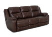 Franklin Furniture - 682 Culver Power Reclining Sofa w/ Power Headrest, Drop Down Table, Cupholders & USB in Rogue Espresso - 68247-ESPRESSO - GreatFurnitureDeal