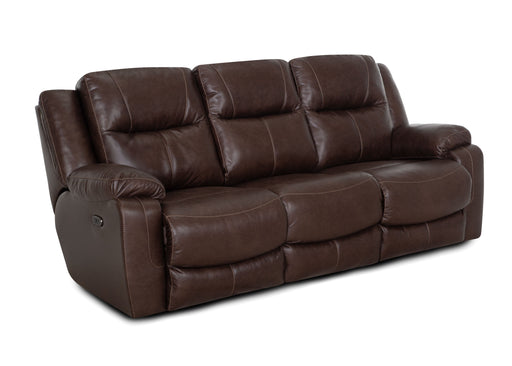 Franklin Furniture - 682 Culver Power Reclining Sofa w/ Power Headrest, Drop Down Table, Cupholders & USB in Rogue Espresso - 68247-ESPRESSO - GreatFurnitureDeal