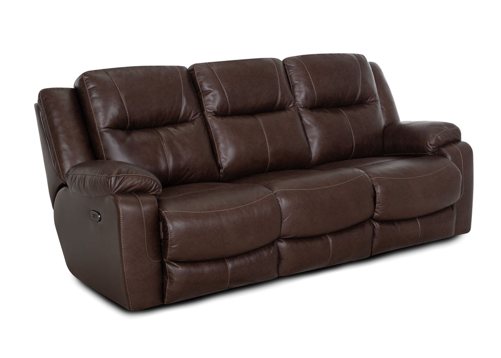 Franklin Furniture - 682 Culver Power Reclining Sofa w/ Power Headrest, Drop Down Table, Cupholders & USB in Rogue Espresso - 68247-ESPRESSO - GreatFurnitureDeal