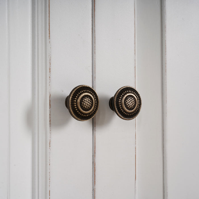 Bramble - Fiona 4 Door Display Cabinet w/ Glass Shelves and LED Lights - BR-68260 - GreatFurnitureDeal