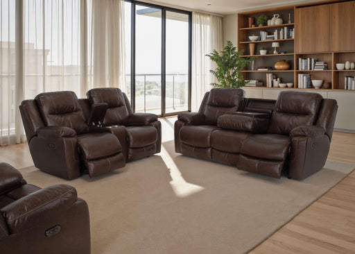 Franklin Furniture - 682 Culver 3 Piece Power Reclining Sofa Set in Rogue Espresso - 68247-68235-6582-ESPRESSO - GreatFurnitureDeal