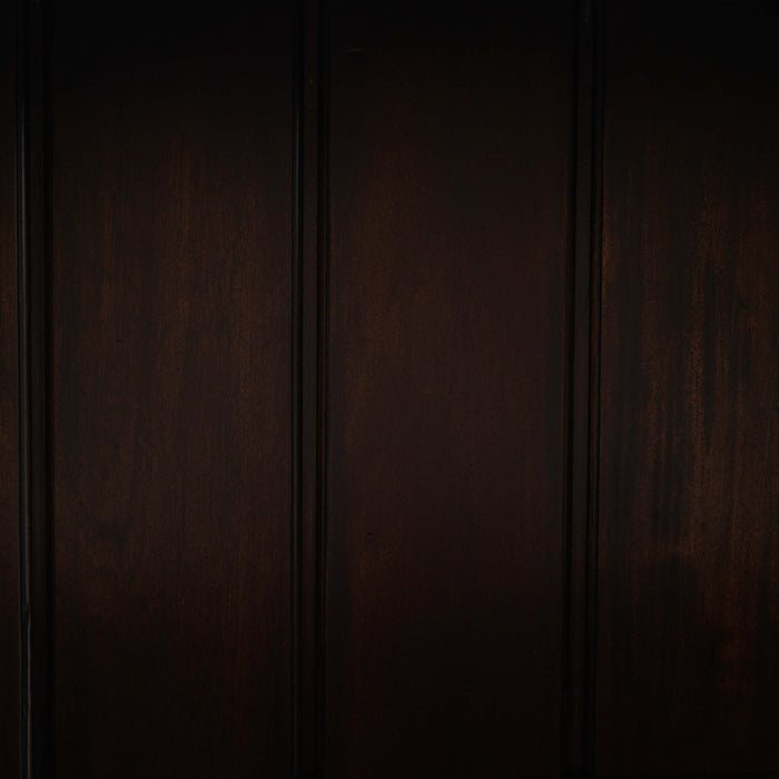 Bramble - Madrone 6 Door Sideboard w/ Glass Shelves w/ 3 LED - BR-68491 - GreatFurnitureDeal