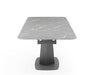 ESF Furniture - Cloud 5 Piece Dining Table Set in Light Grey - CLOUDTABLE-5SET - GreatFurnitureDeal