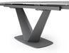 ESF Furniture - Cloud Dining Table Two 16'' Extensions in Light Grey - CLOUDTABLE - GreatFurnitureDeal