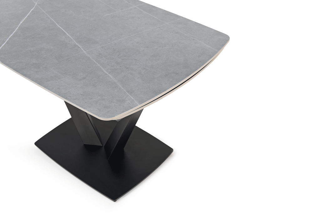 ESF Furniture - 109 Dining Table in Grey Ceramic - 109TABLEGREY - GreatFurnitureDeal