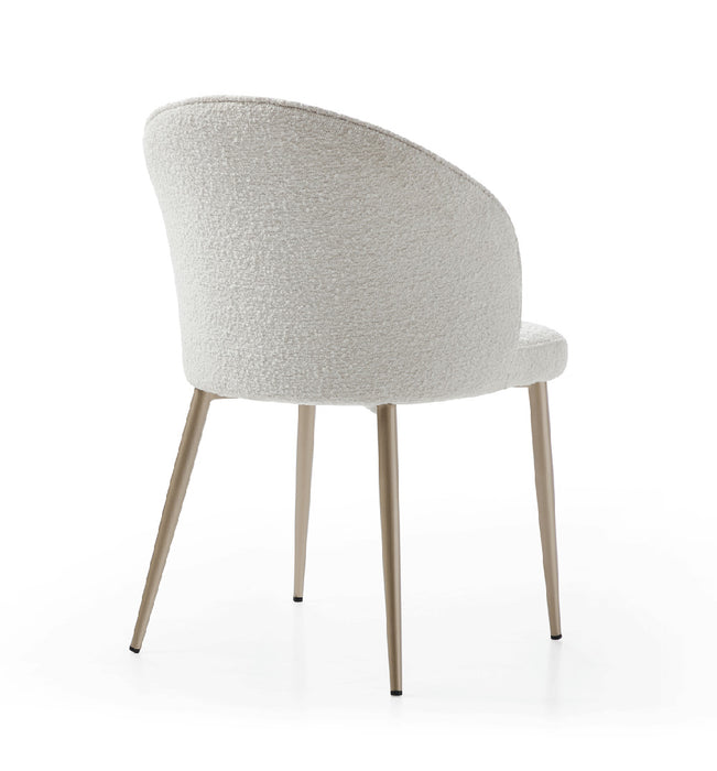 ESF Furniture - 93 - 8 Piece Dining Table Set in Golden Champagne - 93DININGTABLE-8SET - GreatFurnitureDeal