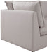 Meridian Furniture - Mackenzie 160" Beige Linen Textured Fabric Upholstered 7pc. Sectional - 688Beige-Sec7B - GreatFurnitureDeal