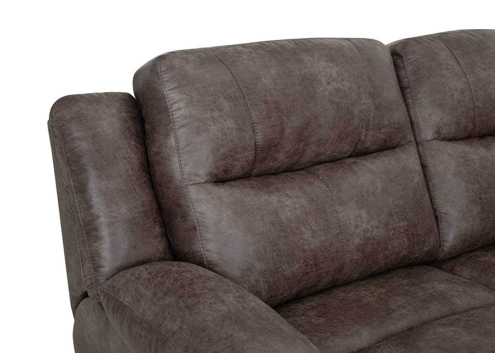 Franklin Furniture - 689 Emerson 5 Piece Power Reclining Sectional Sofa with Power Headrest & USB in Vernon Taupe - 68901-68907-68999-68903-68902 - GreatFurnitureDeal