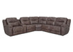 Franklin Furniture - 689 Emerson 5 Piece Power Reclining Sectional Sofa with Power Headrest & USB in Vernon Taupe - 68901-68907-68999-68903-68902 - GreatFurnitureDeal