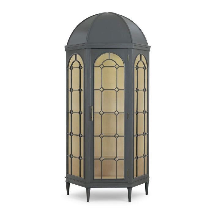 Bramble - Chambre Dome Display Cabinet w/ Glass Shelves & LED - BR-69095