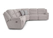 Franklin Furniture - 690 Cleveland 5 Piece Power Reclining Sectional Sofa with Power Headrest & USB in Stella Mushroom - 69001-69007-69099-69003-69002 - GreatFurnitureDeal