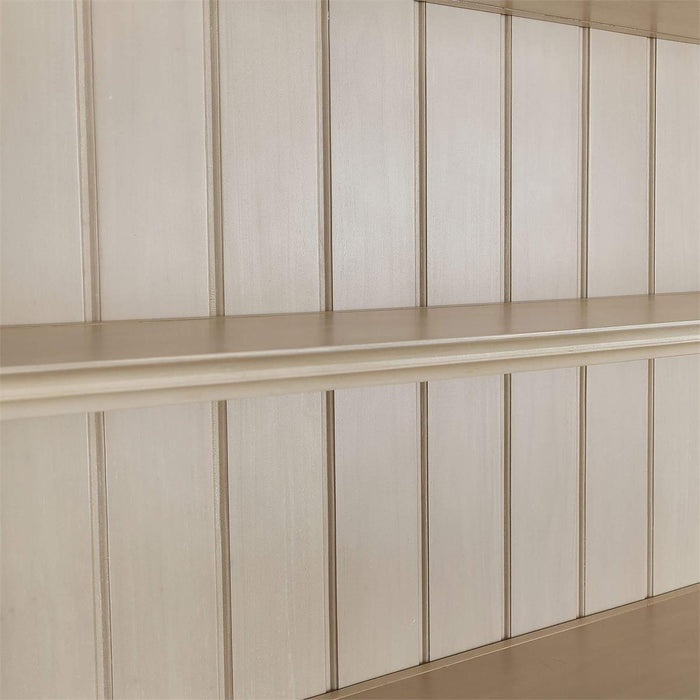 Bramble - French Hens Media Cabinet w/ Glass Shelves on Sides w/ LED - BR-69118