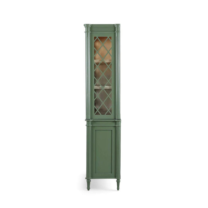 Bramble - Kelly 4 Door Glass Display Cabinet w/ Glass Shelves & LED - BR-69138