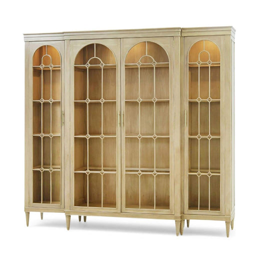 Bramble - Chambre Display Cabinet w/ Glass Shelves & LED - BR-69154 - GreatFurnitureDeal