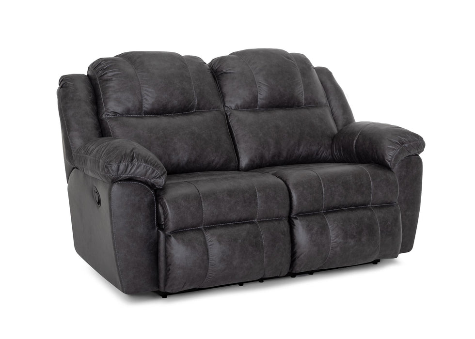 Franklin Furniture - Castello Power Rocking/Reclining Loveseat w/Integrated USB Port in Outlier Shadow - 69223-83-SHADOW - GreatFurnitureDeal