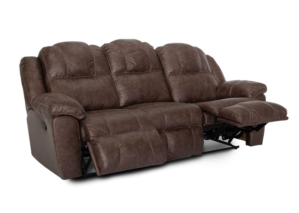 Franklin Furniture - Castello Reclining Sofa in Outlier Walnut - 69242-WALNUT