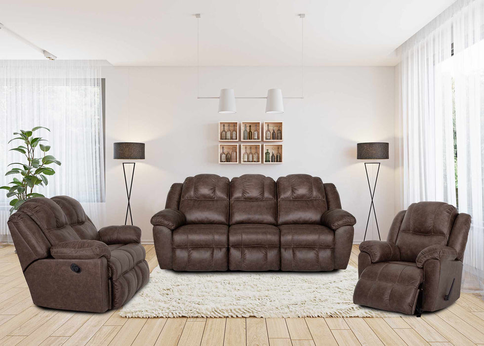 Franklin Furniture - Castello Reclining Sofa in Outlier Walnut - 69242-WALNUT