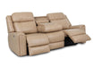 Franklin Furniture - 693 Parker Power Reclining Console Loveseat w/ Dual Seat AIR MASSAGE w/Integrated USB-A/C in Duvall Sand - 69335-62-SAND - GreatFurnitureDeal
