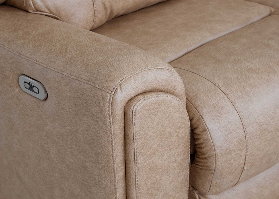 Franklin Furniture - 693 Parker Power Rocker Recliner w/ Power Headrest & USB in Duvall Duvall Sand - 6593-SAND