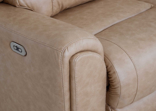 Franklin Furniture - 693 Parker Power Reclining Sofa w/ Dual Seat AIR MASSAGE w/Integrated USB-A/C in Duvall Sand - 69347-62-SAND - GreatFurnitureDeal