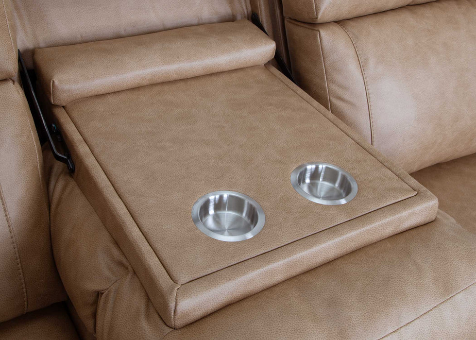 Franklin Furniture - 693 Parker 3 Piece Power Reclining Sofa Set in Duvall Sand - 69347-62-69335-62-6593-30-SAND
