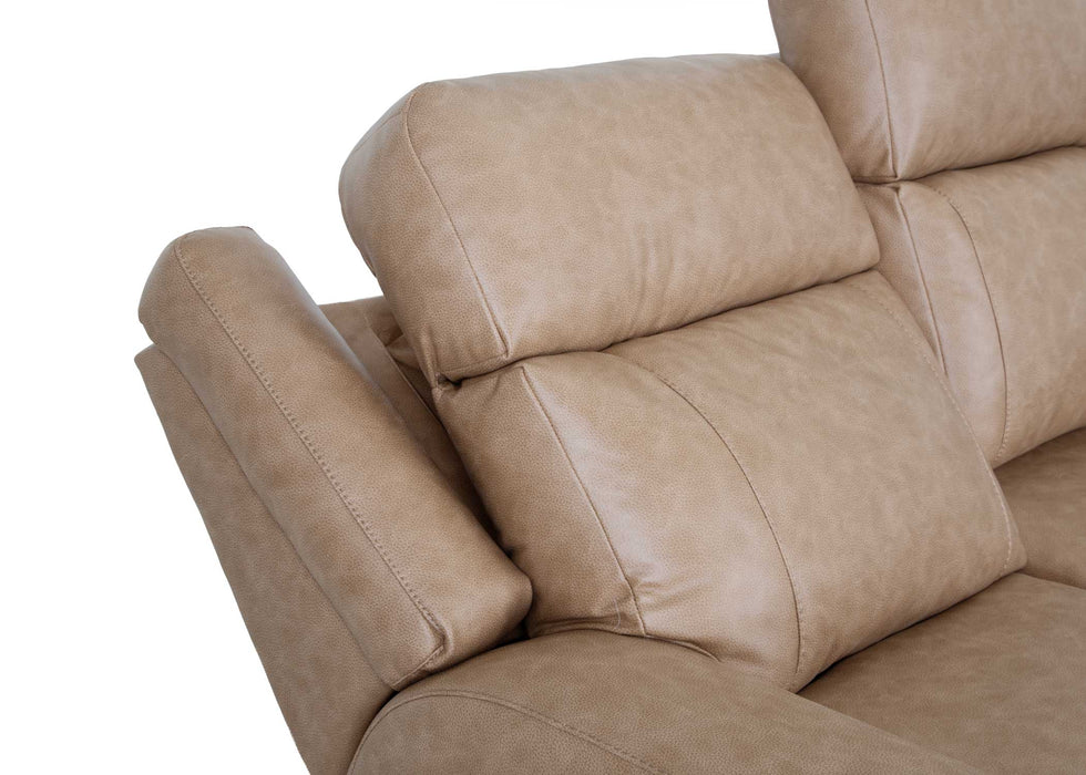 Franklin Furniture - 693 Parker Power Rocker Recliner w/ Single Seat AIR MASSAGE w/Integrated USB-A/C in Duvall Sand - 6593-30-SAND
