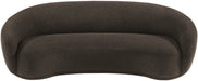 Meridian Furniture - Hyde 89.5" Brown Boucle Fabric Upholstered Sofa - 693Brown-S - GreatFurnitureDeal