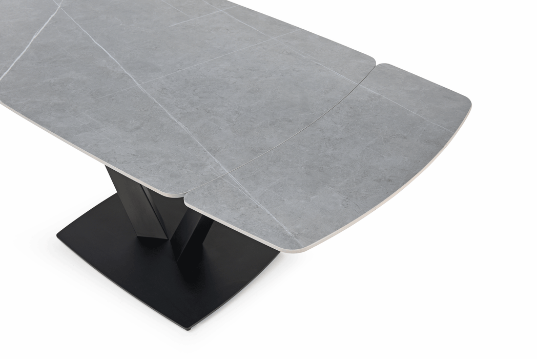 ESF Furniture - 109 Dining Table in Grey Ceramic - 109TABLEGREY