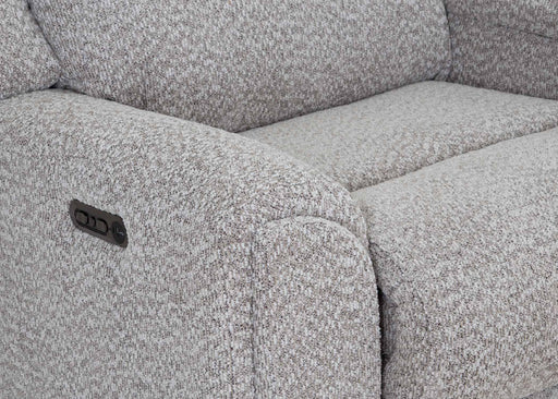 Franklin Furniture - 694 Keegan 3 Piece Power Reclining Sectional Sofa in Easy Peasy Sterling - 69431-69499-69456 - GreatFurnitureDeal
