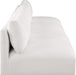 Meridian Furniture - Ease 152" Cream Fabric Upholstered 4pc. Armless Sofa - 696Cream-S152A - GreatFurnitureDeal