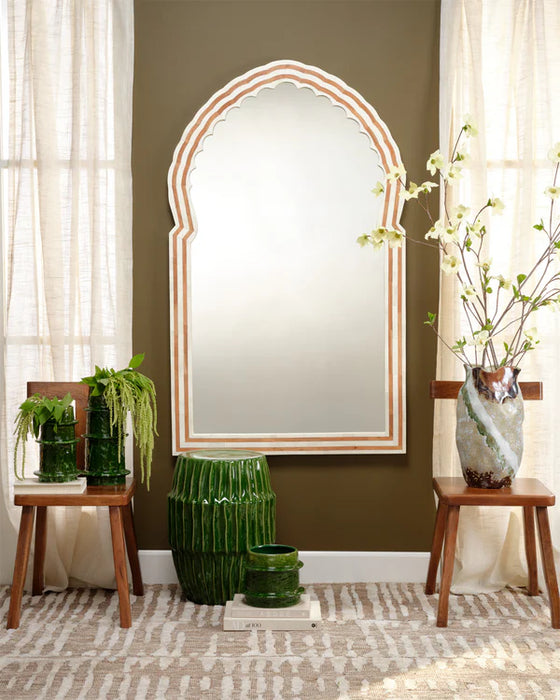 Jamie Young Company - Bardot Mirror in Natural - 6BARD-LGNA - GreatFurnitureDeal